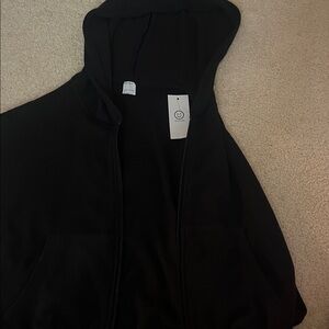 Gilly Hicks Black Zip-Up Hoodie